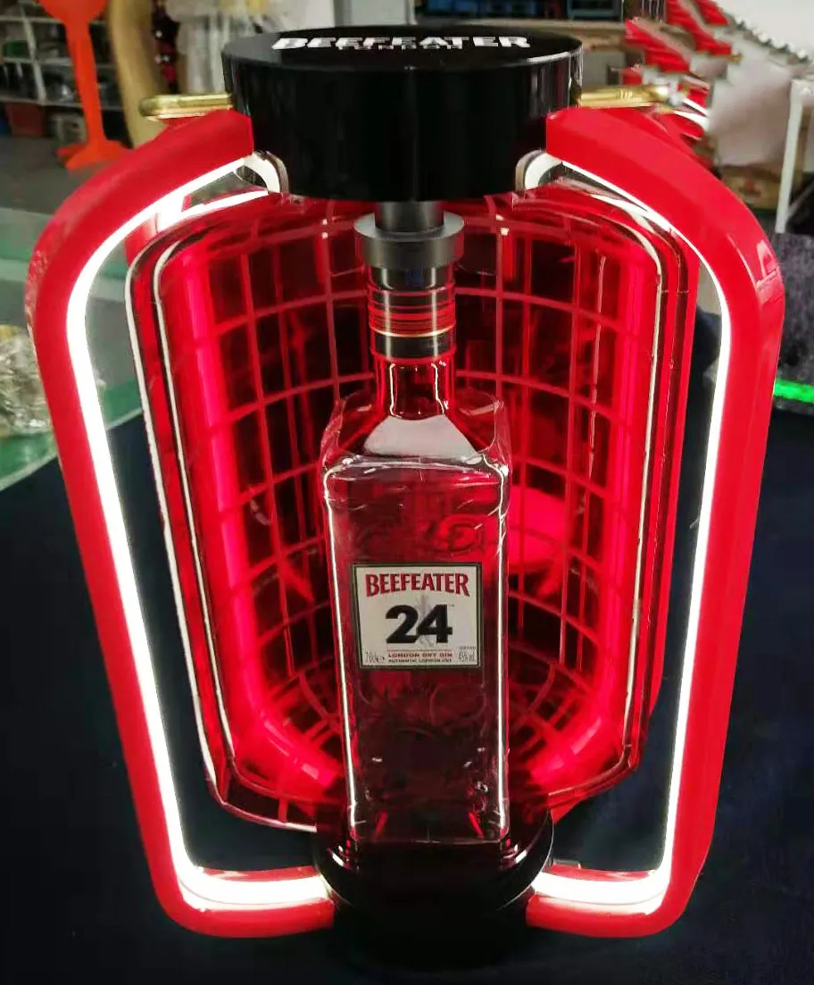 Wine bottle luminous display board