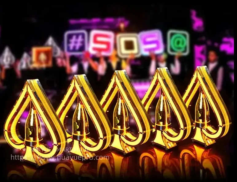 Wine bottle luminous display board Wine bottle luminous display board