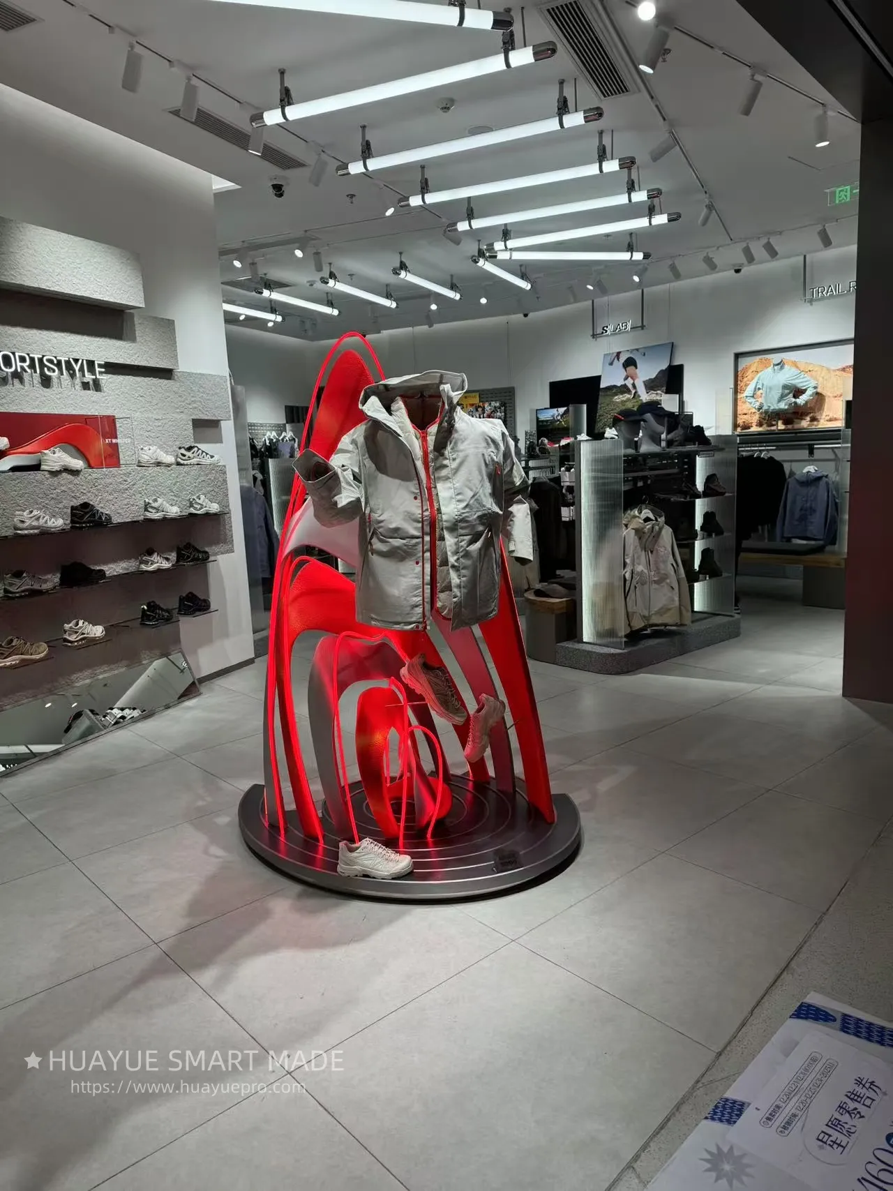 Clothing store display props
