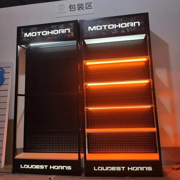 Wall Metal Pegboard Display Rack Manufacturer