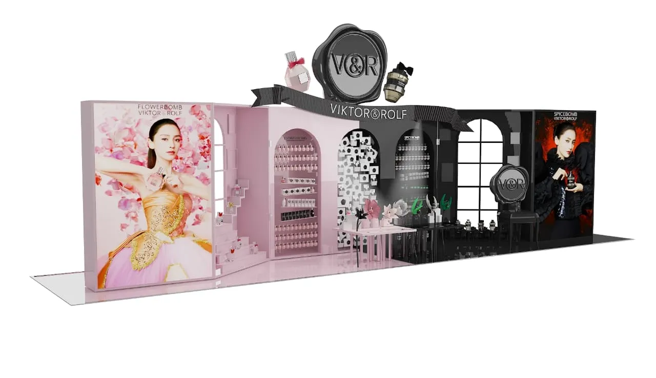 Huayue smart made Creates Immersive Pop-Up Experience for VIKTOR