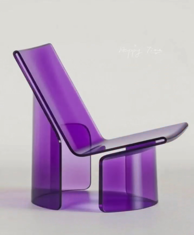 Customized acrylic children's furniture in various sizes