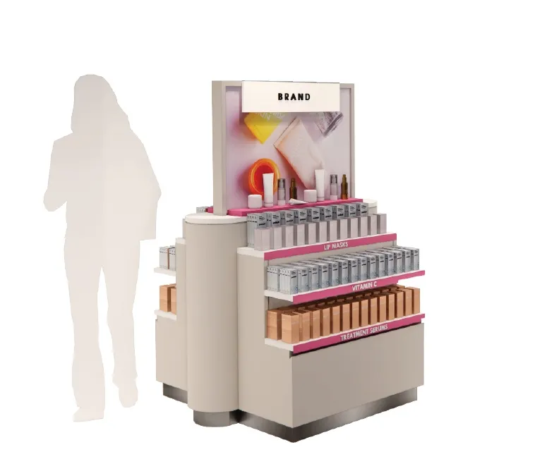 Batch customization of cosmetic display cabinets